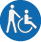Déficients moteur avec accompagnateur