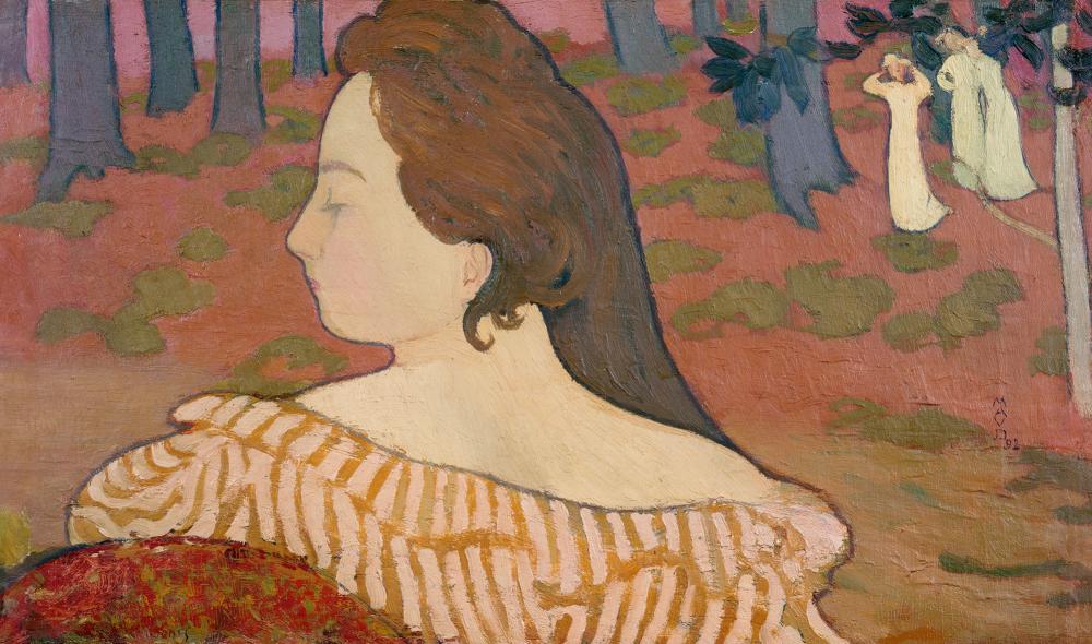 "La Belle au bois d'automne", 1892, Collection particulière