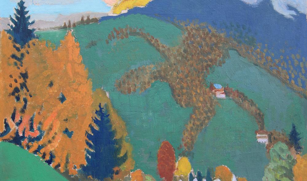 "La Chartreuse du Reposoir vue des sommets", 1943, Collection particulière