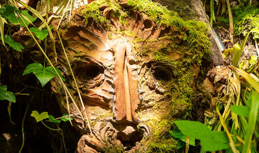 Masques fontaines © Eric Sander