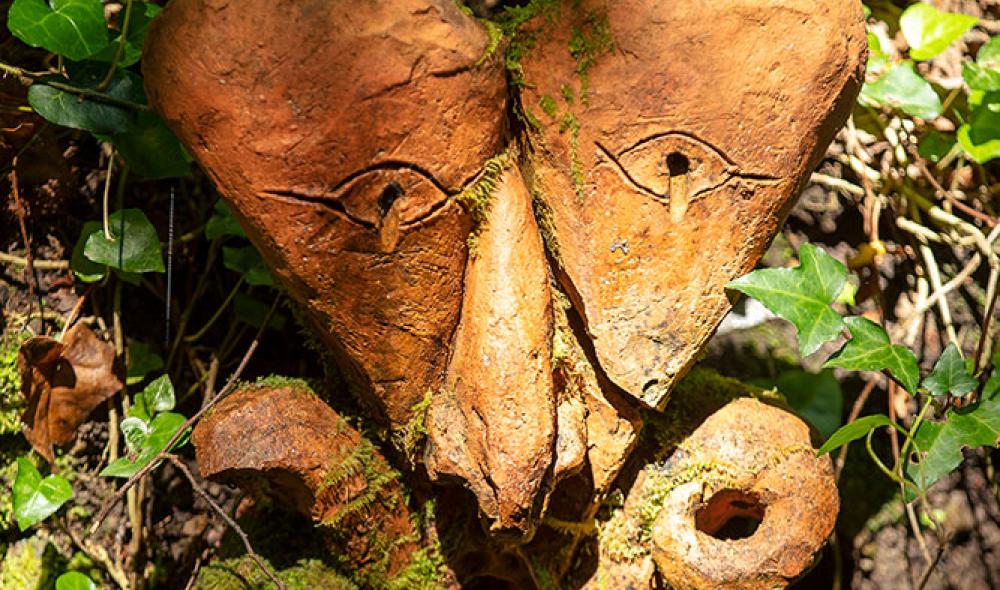 Masques fontaines © Eric Sander